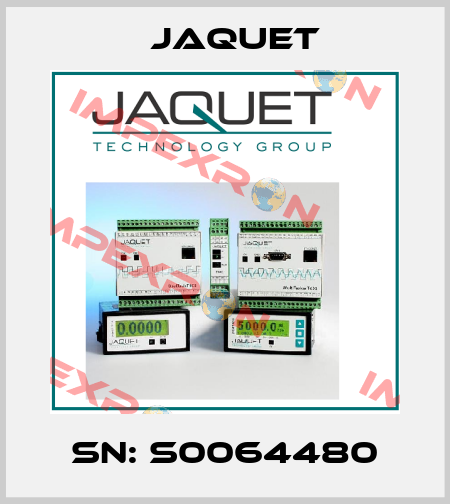 SN: S0064480 Jaquet