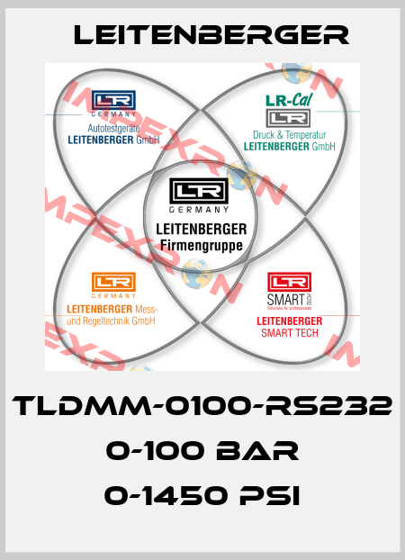 TLDMM-0100-RS232 0-100 BAR 0-1450 PSI Leitenberger