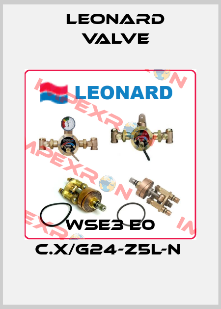 WSE3 E0 C.X/G24-Z5L-N  LEONARD VALVE