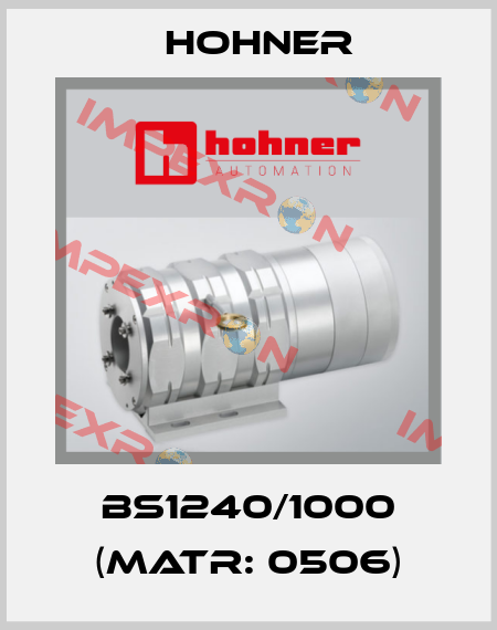 BS1240/1000 (matr: 0506) Hohner