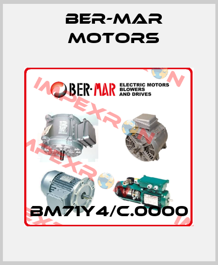 BM71Y4/C.0000 Ber-Mar Motors