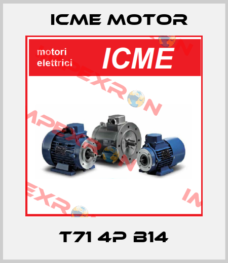 T71 4P B14 Icme Motor