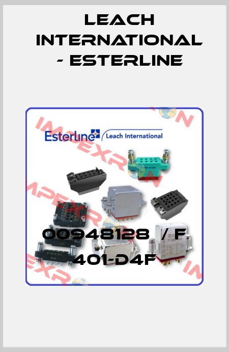 00948128  / F 401-D4F Leach International - Esterline