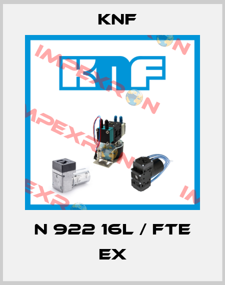 N 922 16L / FTE Ex KNF