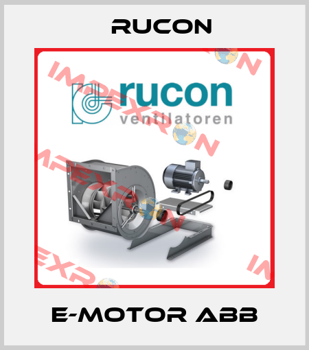 E-MOTOR ABB Rucon