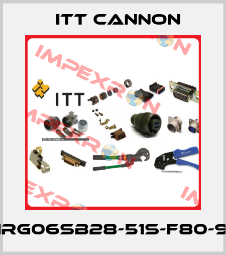 CIRG06SB28-51S-F80-98 Itt Cannon