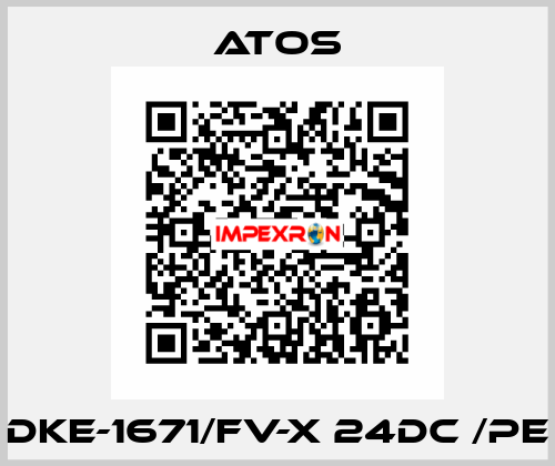 DKE-1671/FV-X 24DC /PE Atos