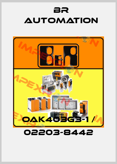 OAK403G3-1 / 02203-8442 Br Automation