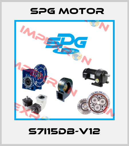 S7I15DB-V12 Spg Motor
