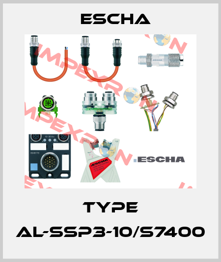 Type AL-SSP3-10/S7400 Escha