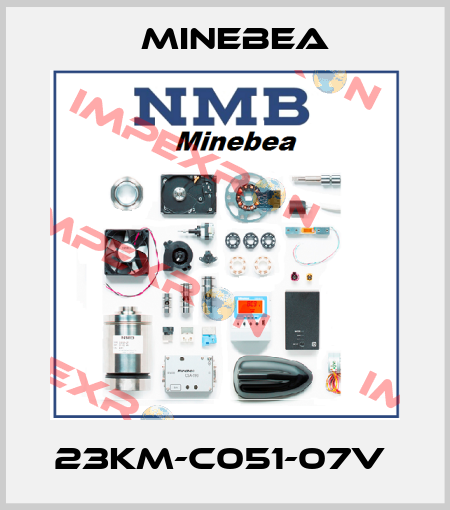23KM-C051-07V  Minebea