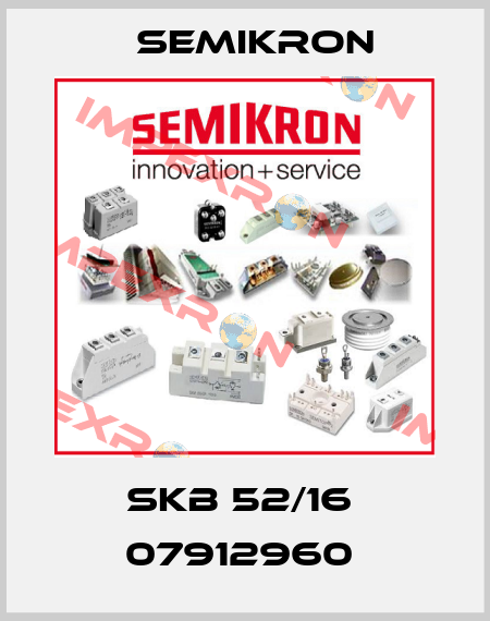 SKB 52/16  07912960  Semikron