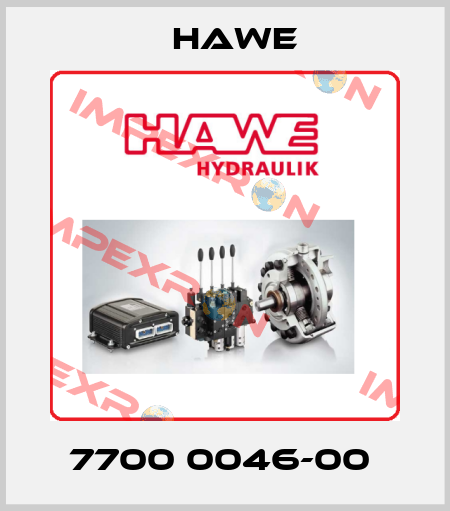 7700 0046-00  Hawe