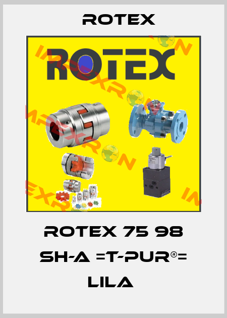 ROTEX 75 98 Sh-A =T-PUR®= lila  Rotex