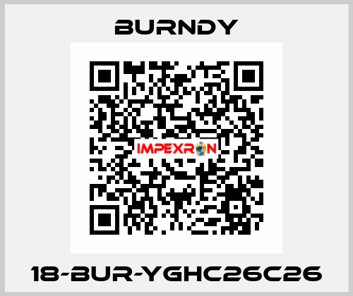 18-BUR-YGHC26C26 Burndy
