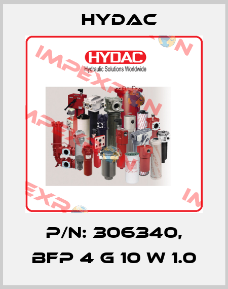 P/N: 306340, BFP 4 G 10 W 1.0 Hydac