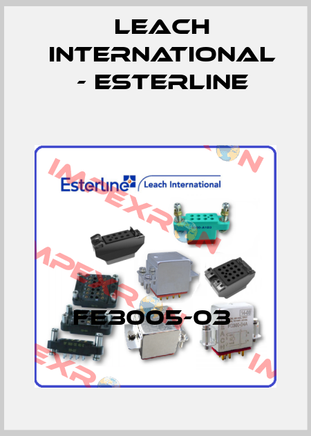 FE3005-03  Leach International - Esterline