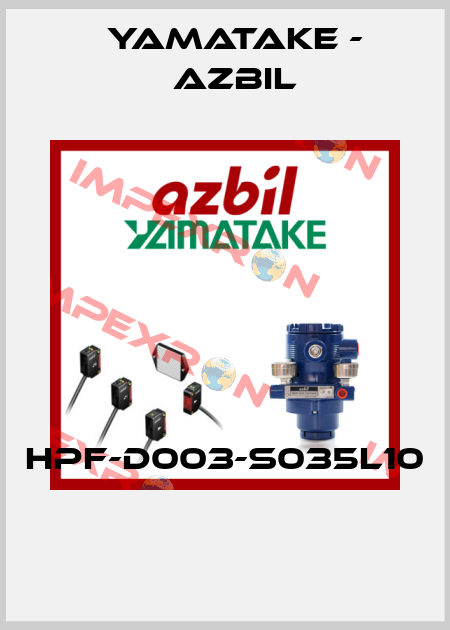 HPF-D003-S035L10  Yamatake - Azbil