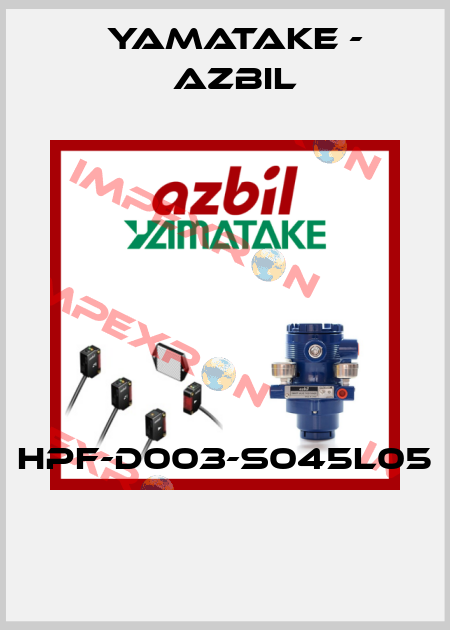 HPF-D003-S045L05  Yamatake - Azbil