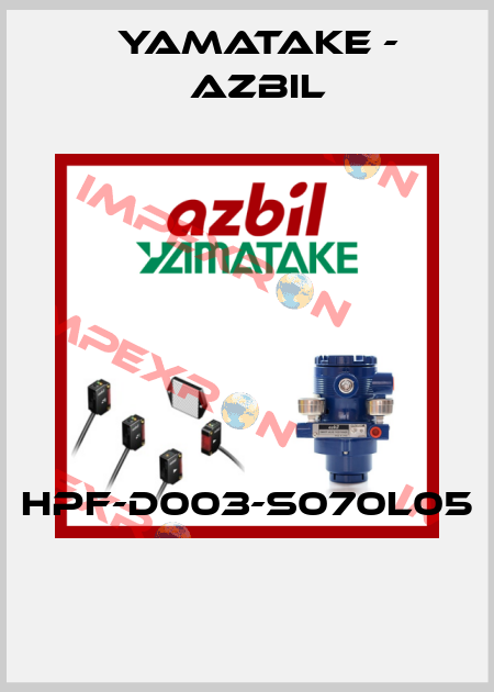 HPF-D003-S070L05  Yamatake - Azbil
