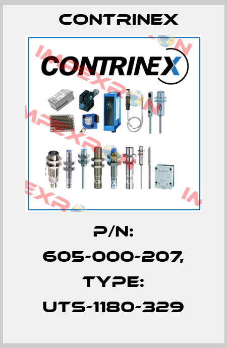 p/n: 605-000-207, Type: UTS-1180-329 Contrinex