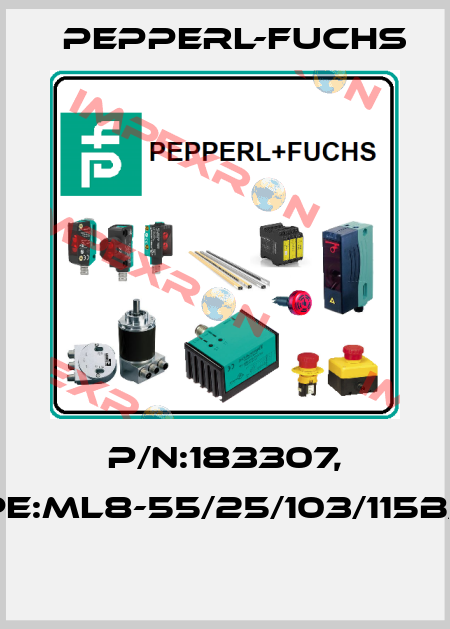 P/N:183307, Type:ML8-55/25/103/115b/138  Pepperl-Fuchs