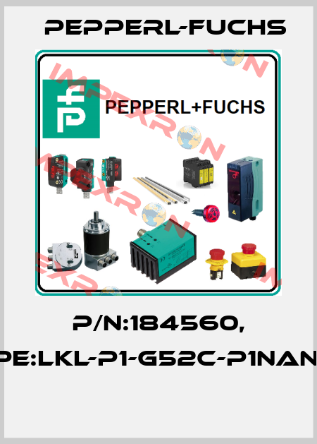 P/N:184560, Type:LKL-P1-G52C-P1NAN-EB  Pepperl-Fuchs