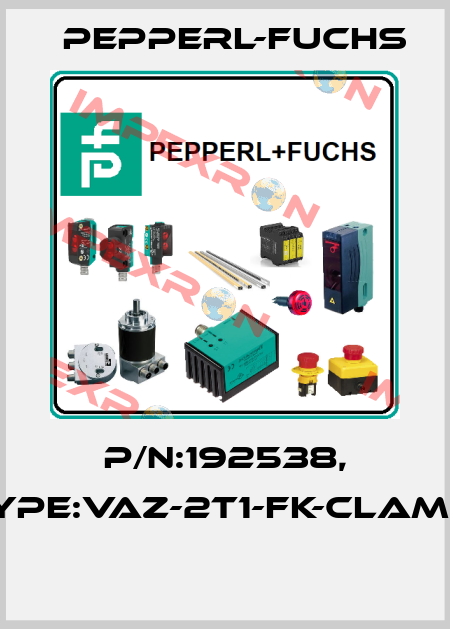 P/N:192538, Type:VAZ-2T1-FK-CLAMP1  Pepperl-Fuchs