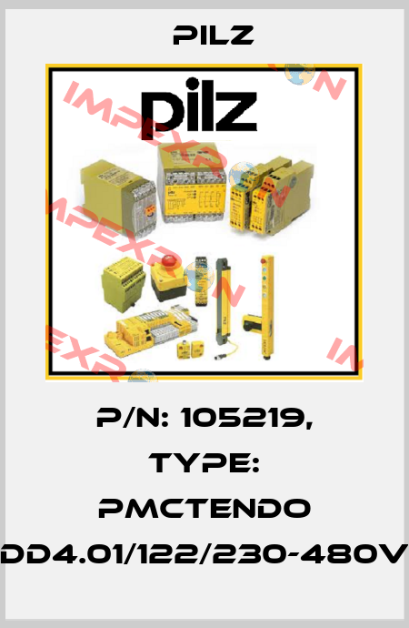 p/n: 105219, Type: PMCtendo DD4.01/122/230-480V Pilz