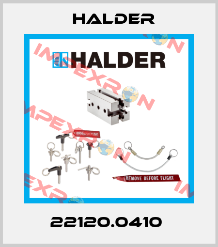 22120.0410  Halder