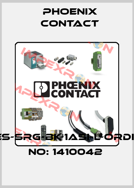 CES-SRG-BK-1ASI-L-ORDER NO: 1410042  Phoenix Contact