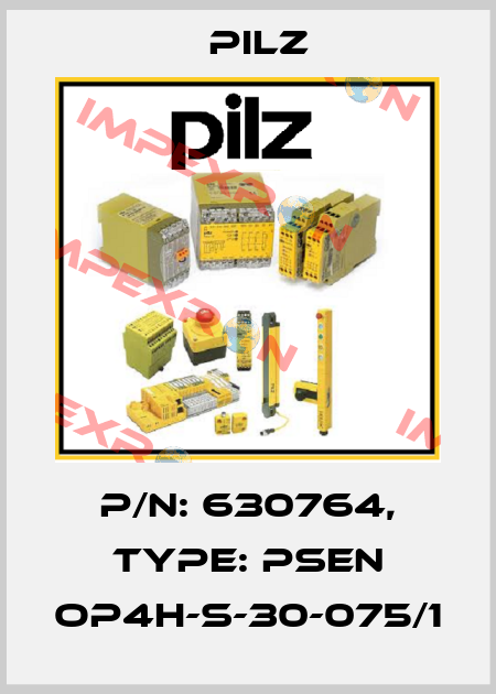 p/n: 630764, Type: PSEN op4H-s-30-075/1 Pilz