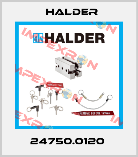 24750.0120  Halder