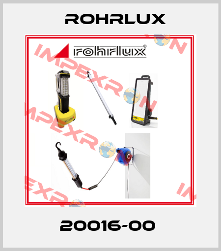 20016-00  Rohrlux