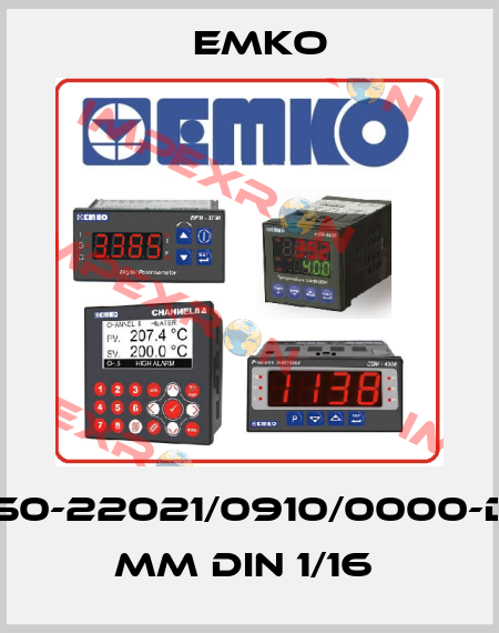 ESM-4450-22021/0910/0000-D:48x48 mm DIN 1/16  EMKO