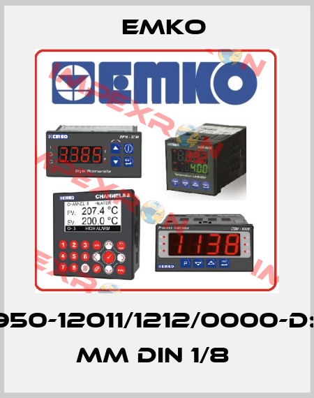 ESM-4950-12011/1212/0000-D:96x48 mm DIN 1/8  EMKO