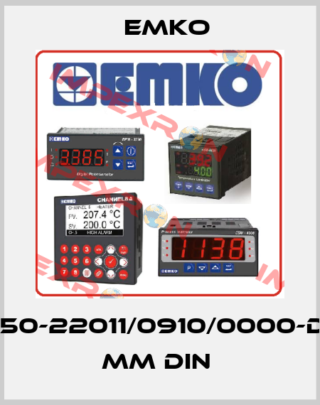 ESM-7750-22011/0910/0000-D:72x72 mm DIN  EMKO