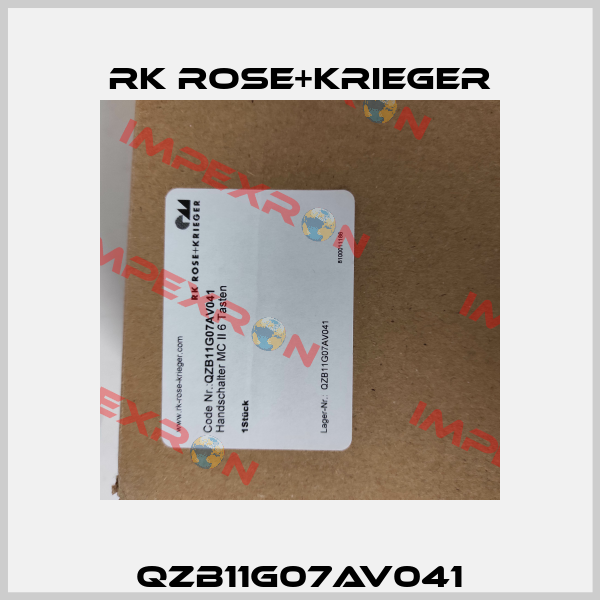 QZB11G07AV041 RK Rose+Krieger