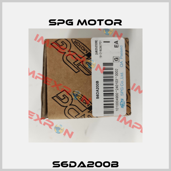 S6DA200B Spg Motor