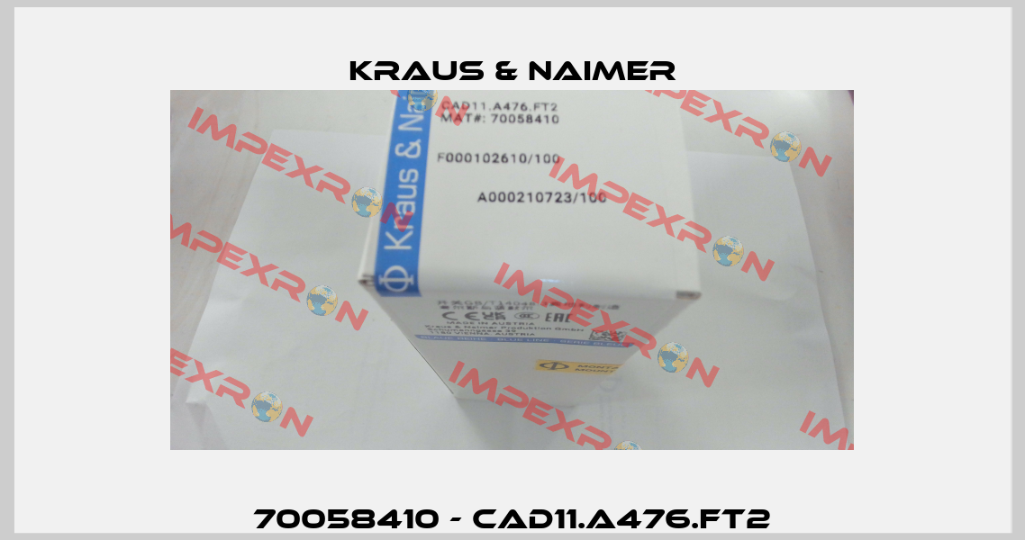70058410 - CAD11.A476.FT2 Kraus & Naimer