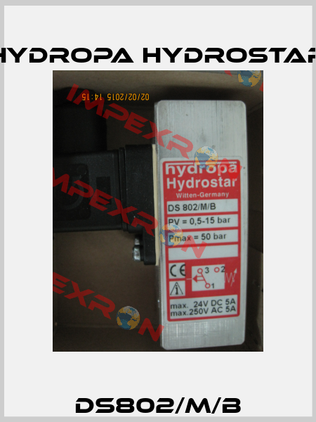 DS802/M/B Hydropa Hydrostar
