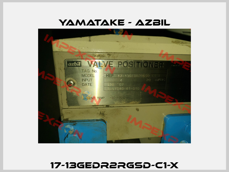 17-13GEDR2RGSD-C1-X Yamatake - Azbil