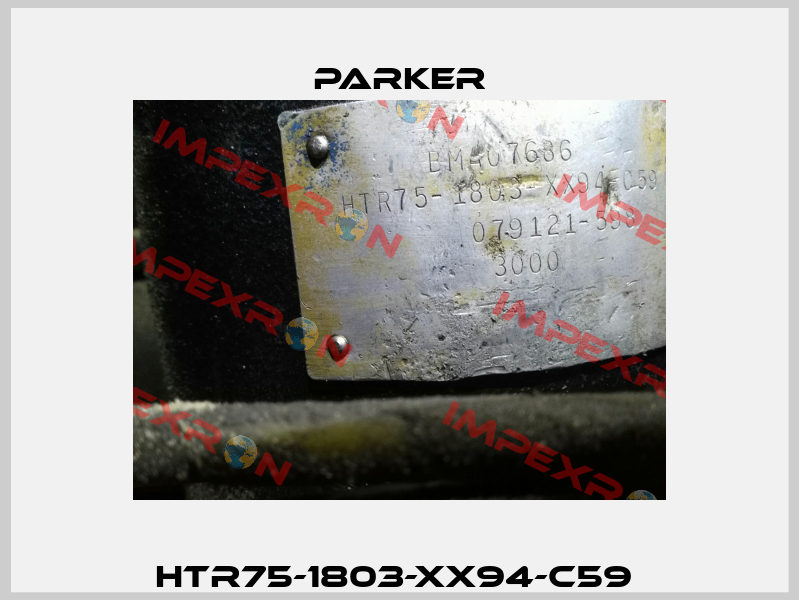 HTR75-1803-XX94-C59  Parker