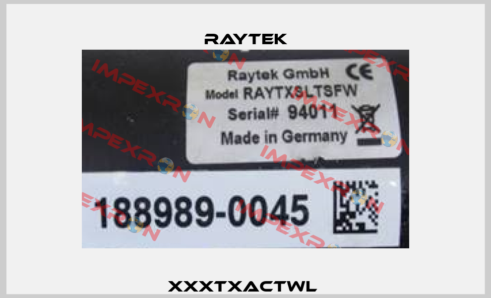 XXXTXACTWL  Raytek