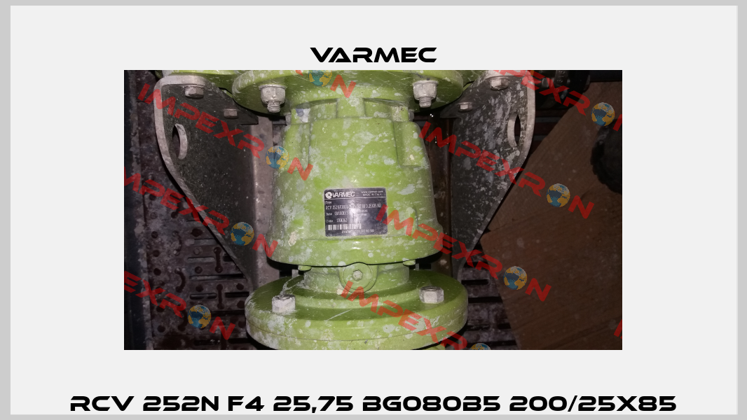 RCV 252N F4 25,75 BG080B5 200/25x85 Varmec