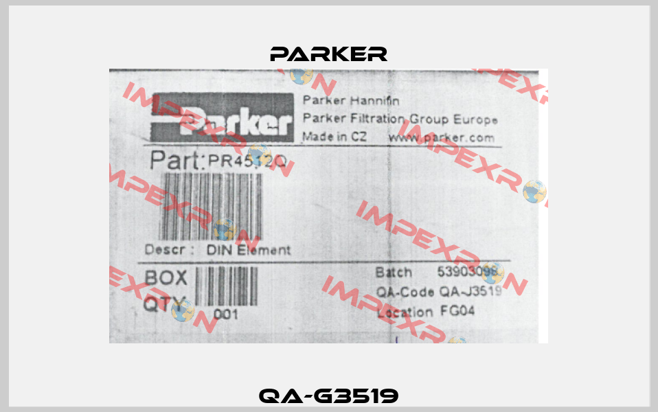 QA-G3519 Parker