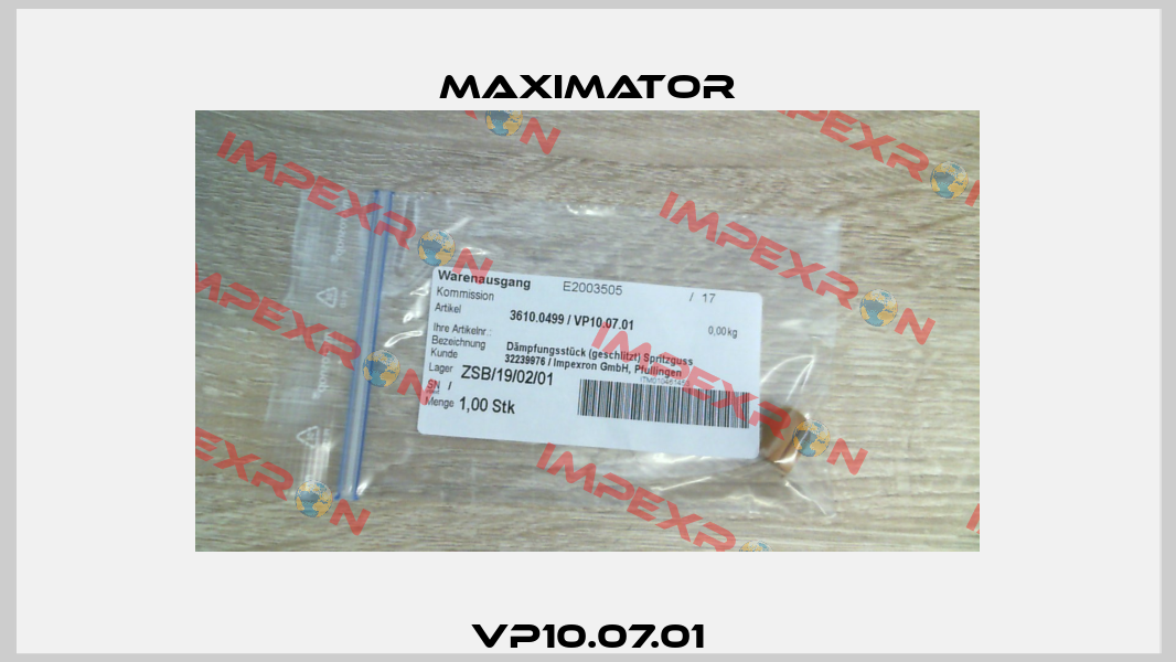 VP10.07.01 Maximator