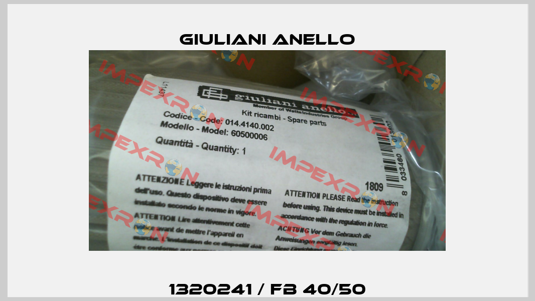 1320241 / FB 40/50 Giuliani Anello