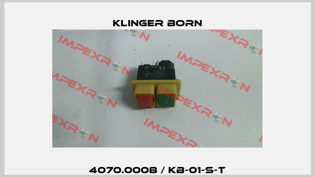 4070.0008 / KB-01-S-T Klinger Born