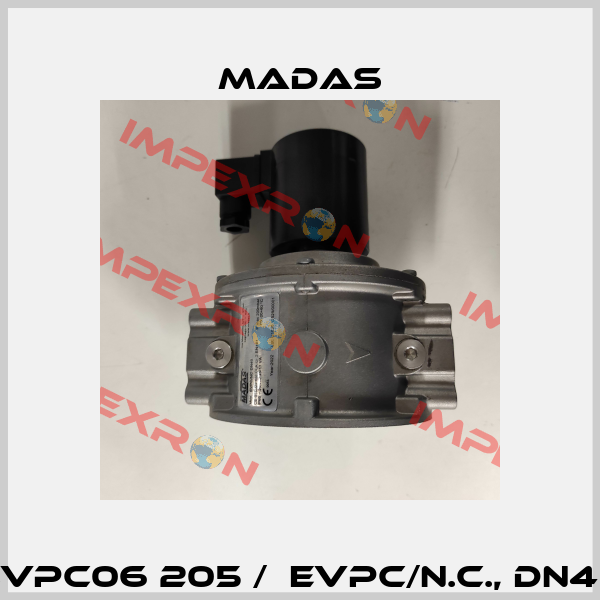 EVPC06 205 /  EVPC/N.C., DN40 Madas